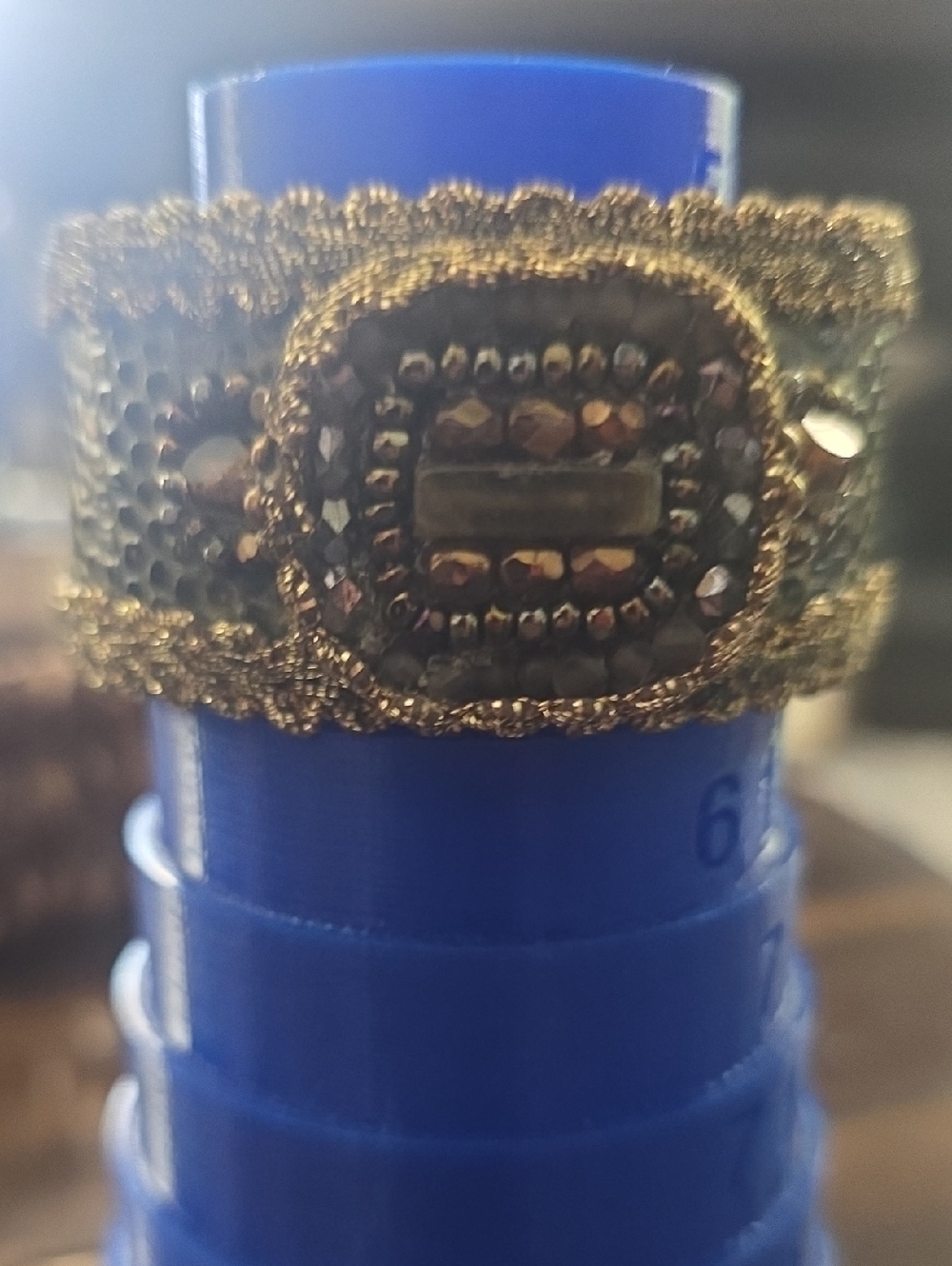 Maya Gold-Tone Textured Cuff Bracelet - Gold